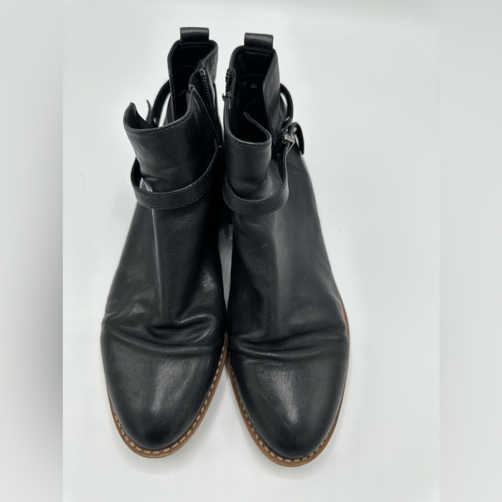franco sarto l-optimal boot black sz 7